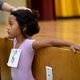 POISED: Charlotte Nebres auditioning in 2015.